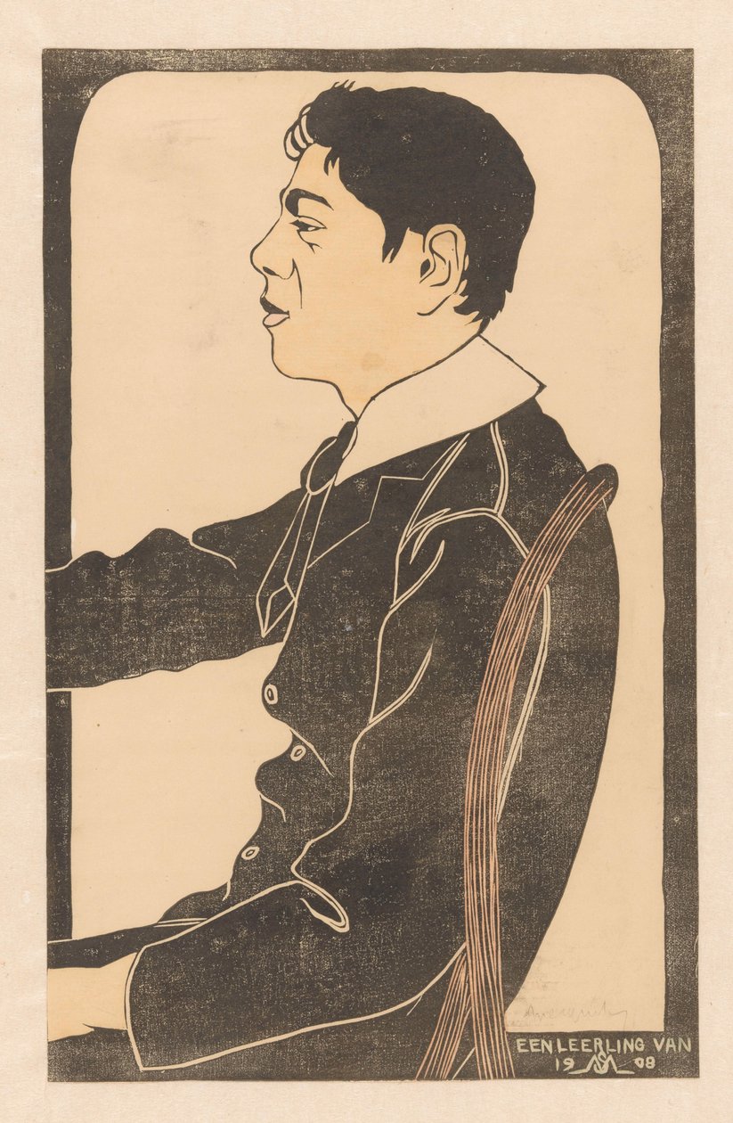 1908 年的学生 作者 塞缪尔·杰苏伦·德·梅斯基塔