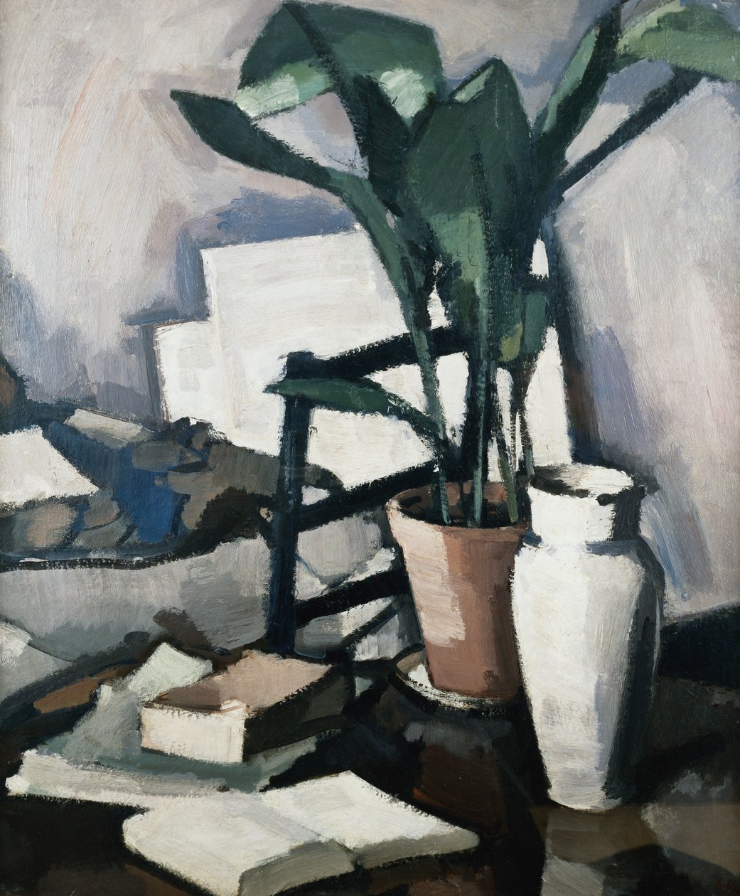 Aspidistra，c。 1924年 作者 塞缪尔·约翰·佩普洛
