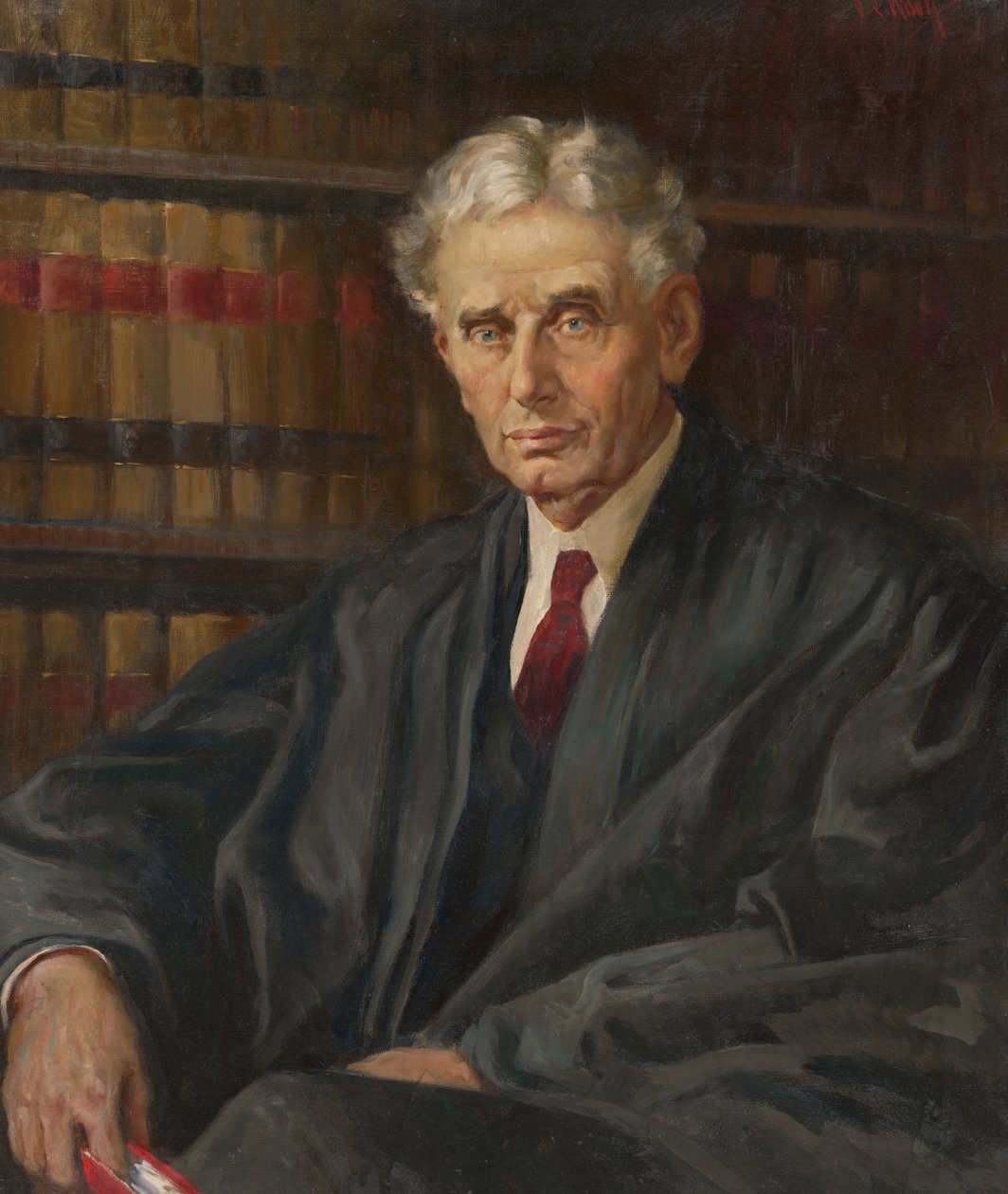 Louis Brandeis, 1937年。 作者 塞缪尔·约翰逊·伍尔夫