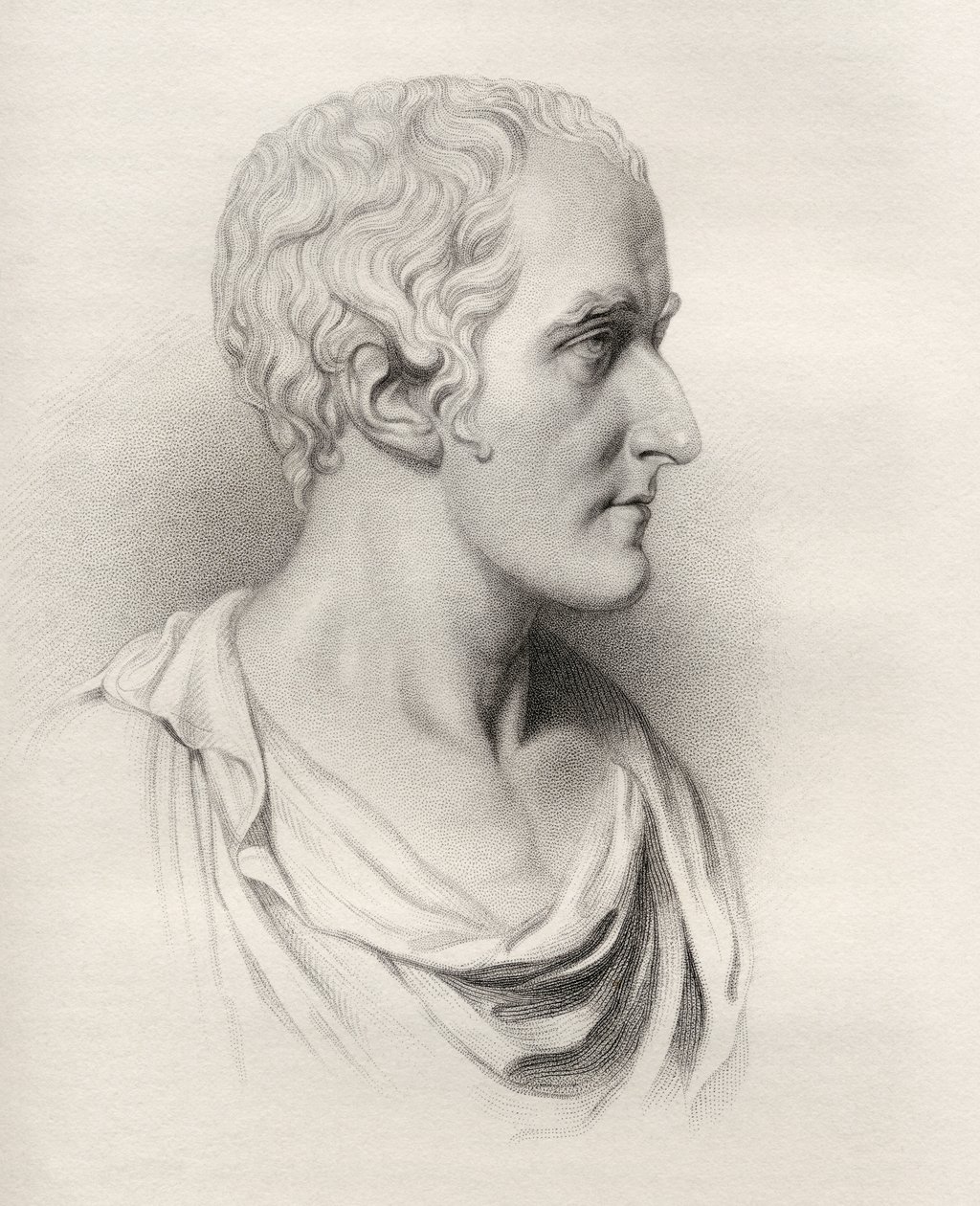 亚瑟·韦尔斯利（Arthur Wellesley），由E. Finden雕刻，1843年在伦敦出版的“政治家的历史剪影”中的插图 作者 塞缪尔·劳伦斯（Samuel Laurence）