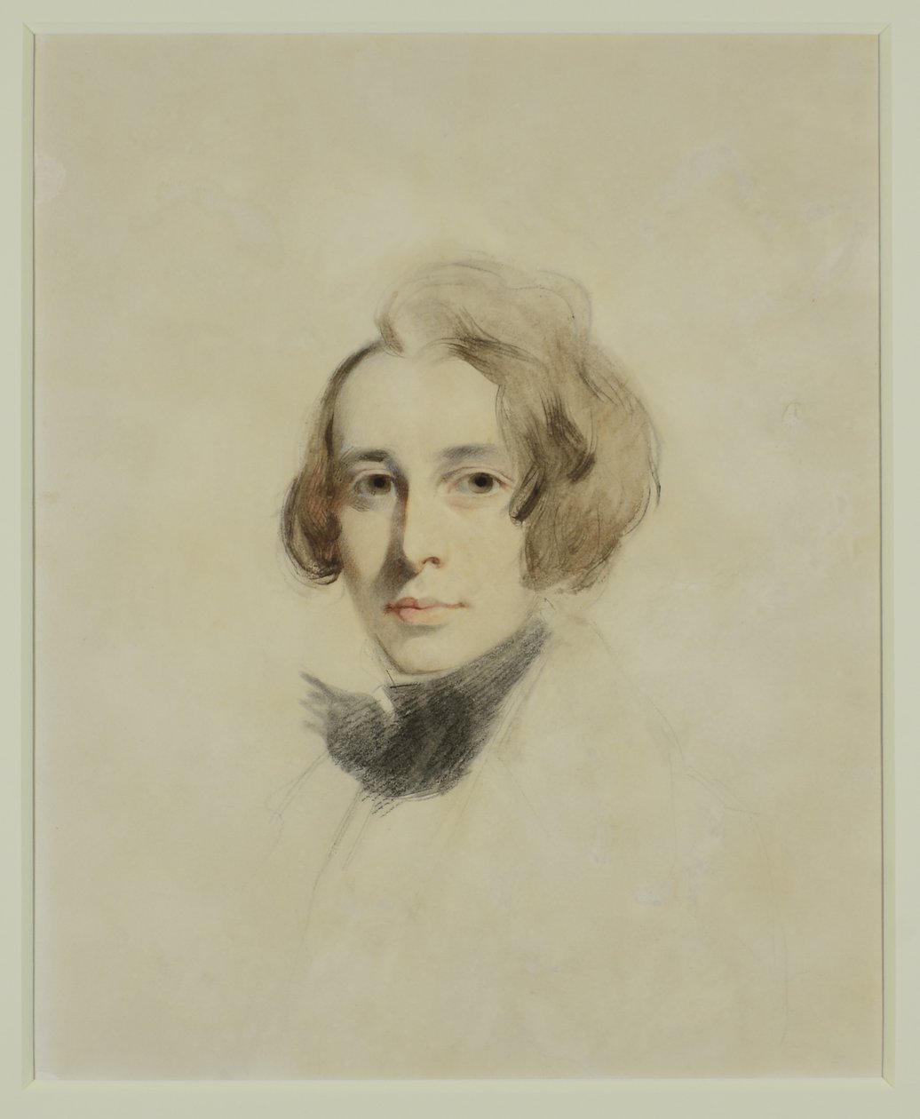 查尔斯·狄更斯的初步素描，1837年 作者 塞缪尔·劳伦斯（Samuel Laurence）