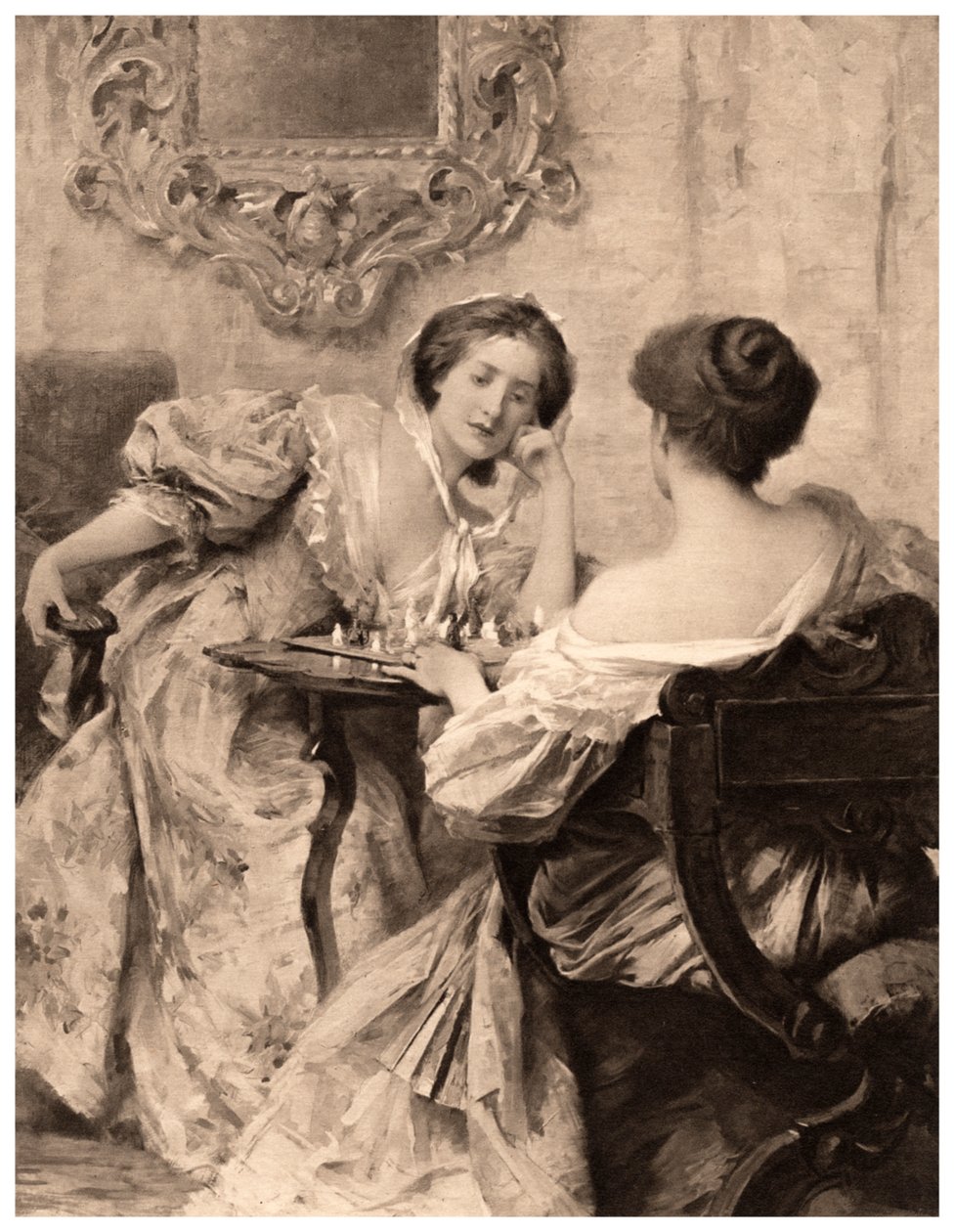 国际象棋棋手，1903年 作者 塞缪尔·梅尔顿·费舍尔