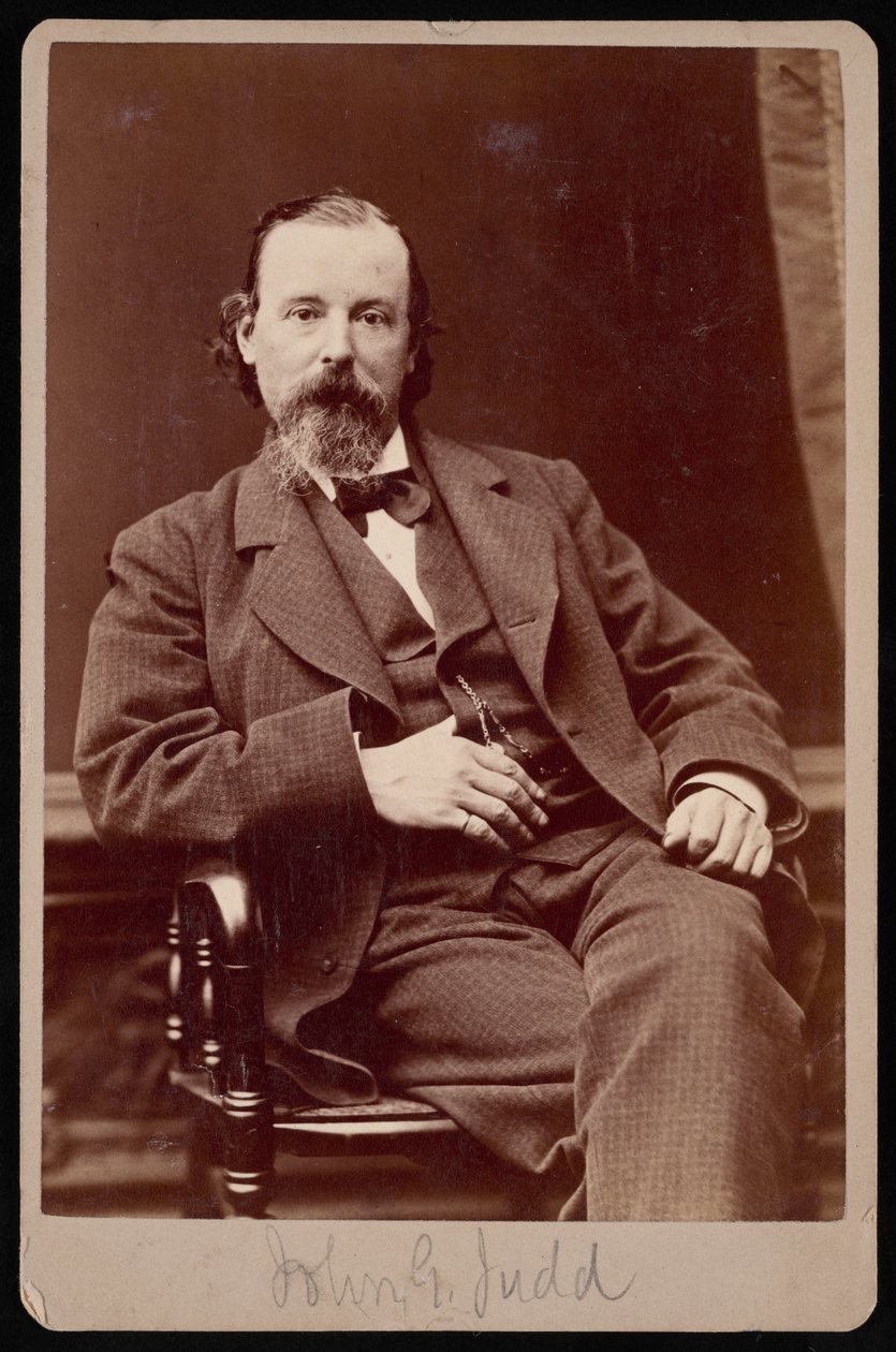 约翰-高夫-贾德的肖像，1824-1895年，1876年至1880年间。 作者 塞缪尔·蒙塔古·法塞特