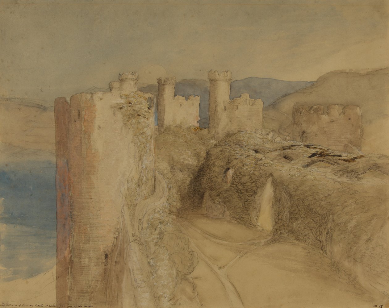 康威城堡 作者 塞缪尔·帕尔默（Samuel Palmer）