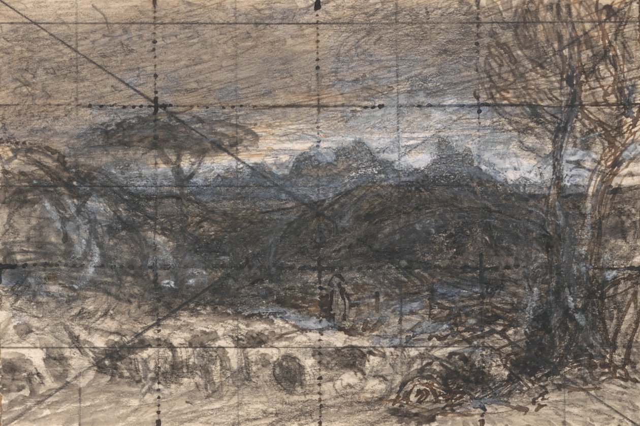 打开折叠：清晨 作者 塞缪尔·帕尔默（Samuel Palmer）