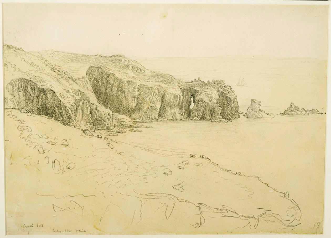 贝利角，土地的尽头 作者 塞缪尔·帕尔默（Samuel Palmer）