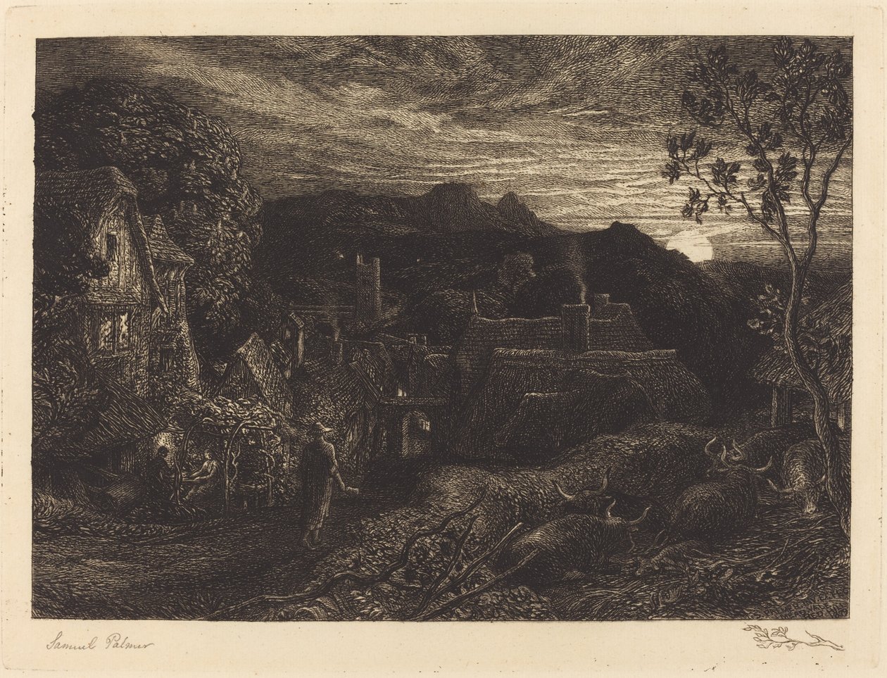 贝尔曼 作者 塞缪尔·帕尔默（Samuel Palmer）