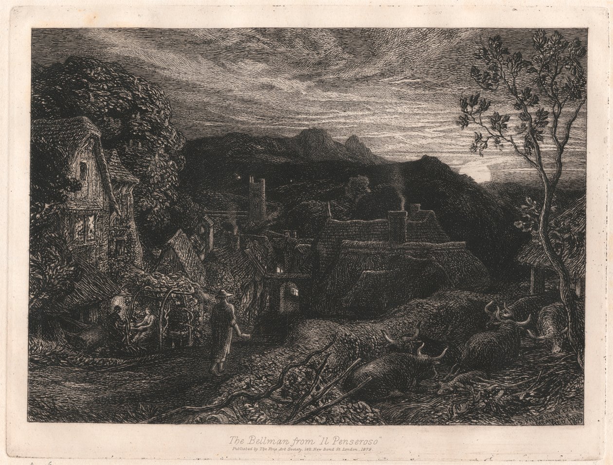 侍者 作者 塞缪尔·帕尔默（Samuel Palmer）