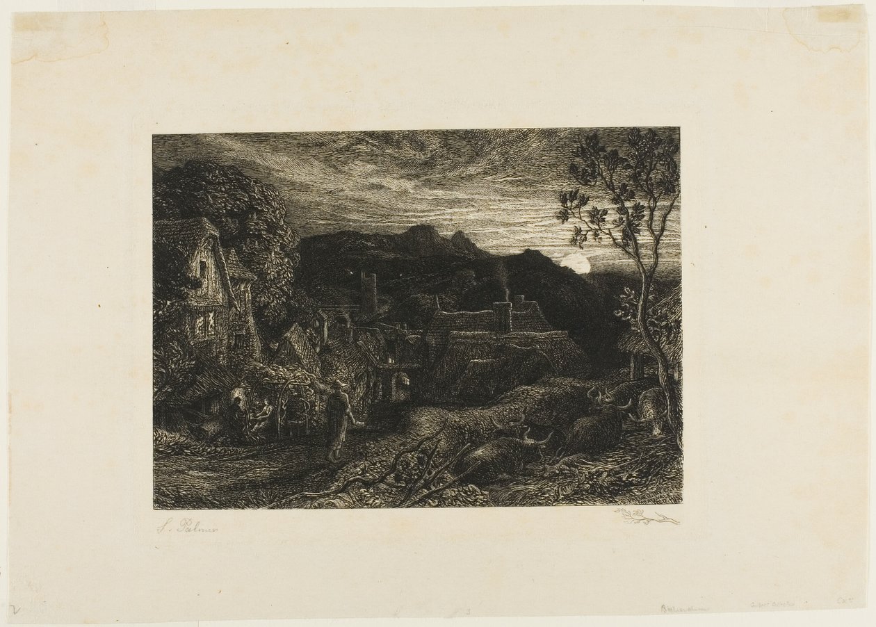 侍者 作者 塞缪尔·帕尔默（Samuel Palmer）