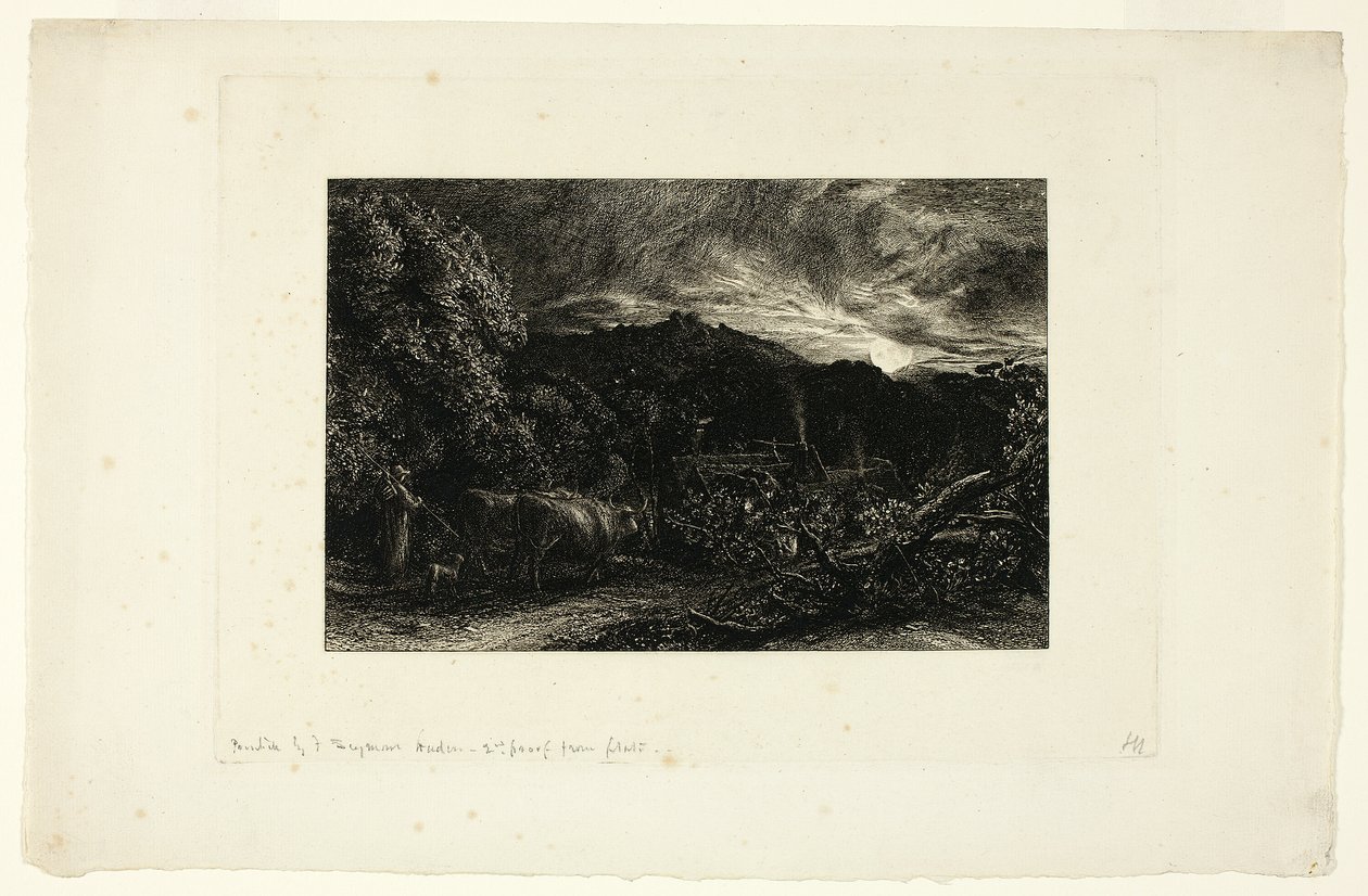 牧民 作者 塞缪尔·帕尔默（Samuel Palmer）