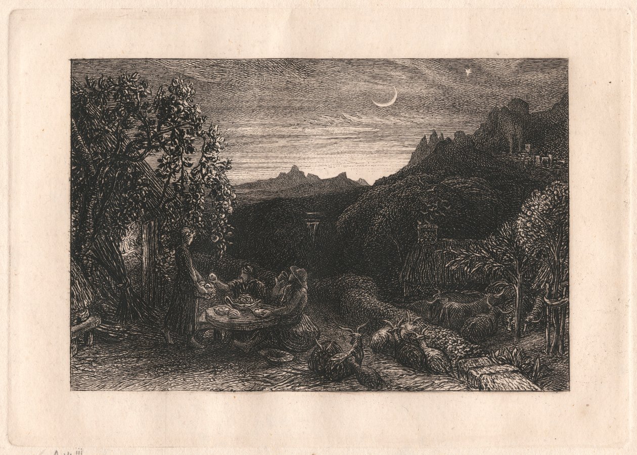 回家的星星 作者 塞缪尔·帕尔默（Samuel Palmer）