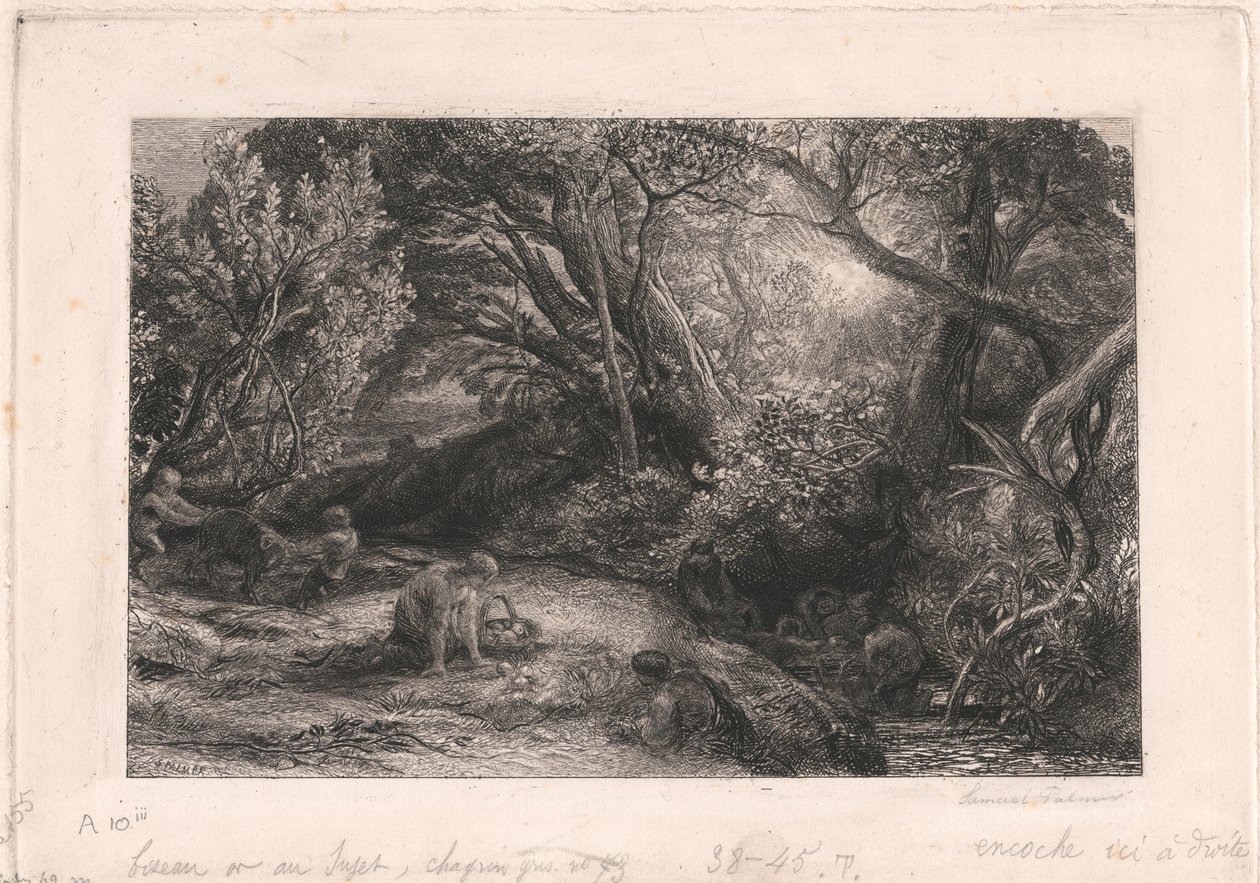 生命的早晨 作者 塞缪尔·帕尔默（Samuel Palmer）