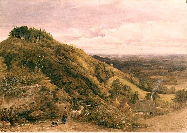 牧羊女 作者 塞缪尔·帕尔默（Samuel Palmer）