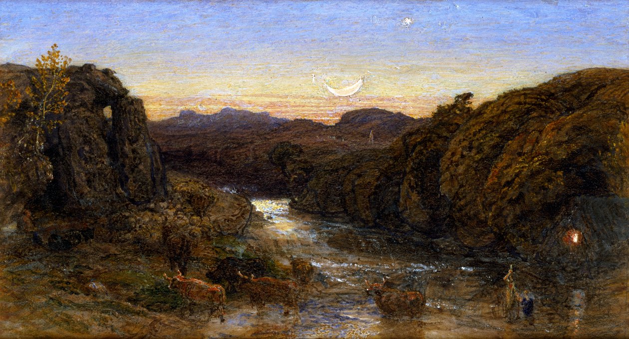 意志》（水彩画 作者 塞缪尔·帕尔默（Samuel Palmer）