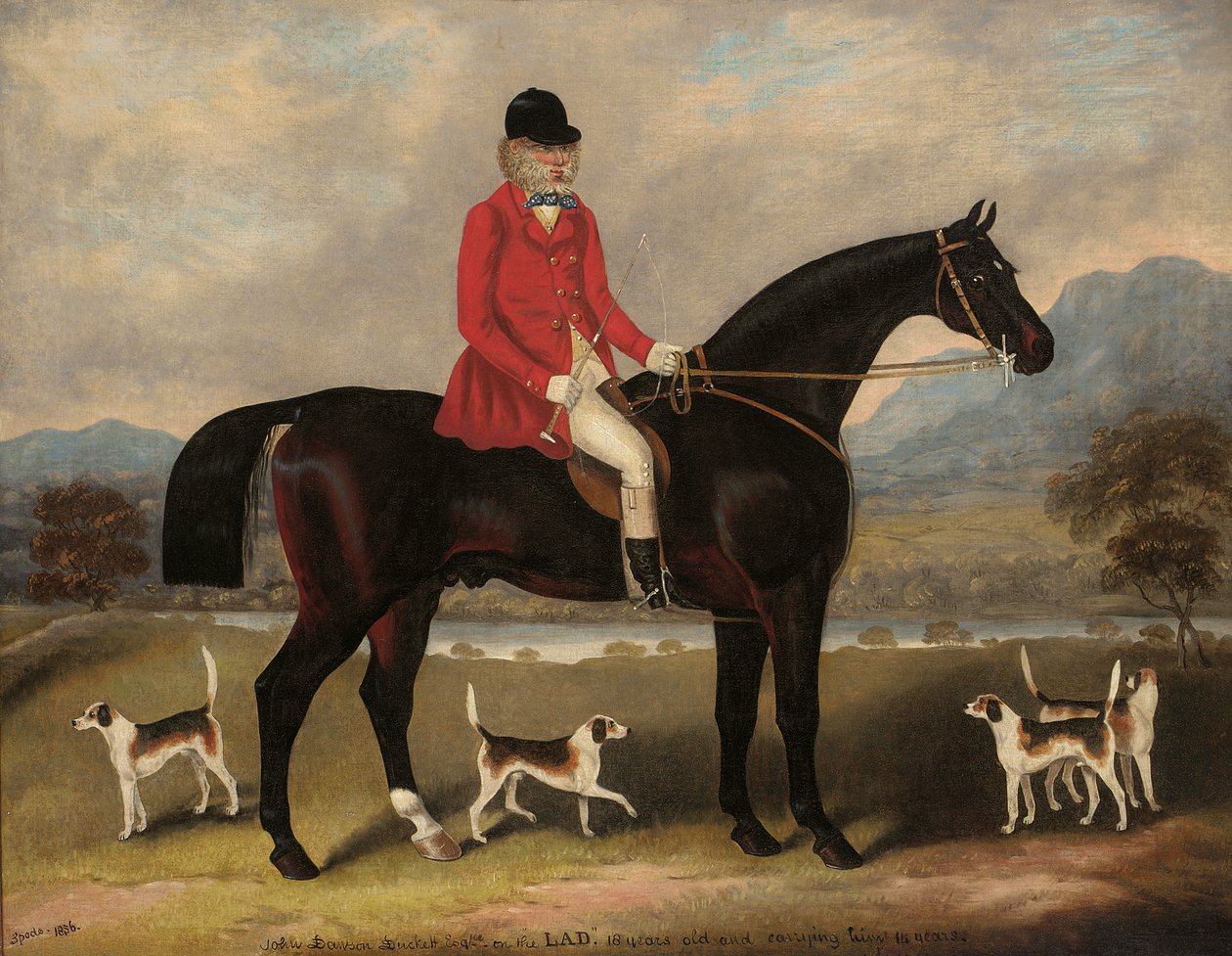 小伙子约翰·道森·达基特（John Dawson Duckett），1856年 作者 塞缪尔·斯波德