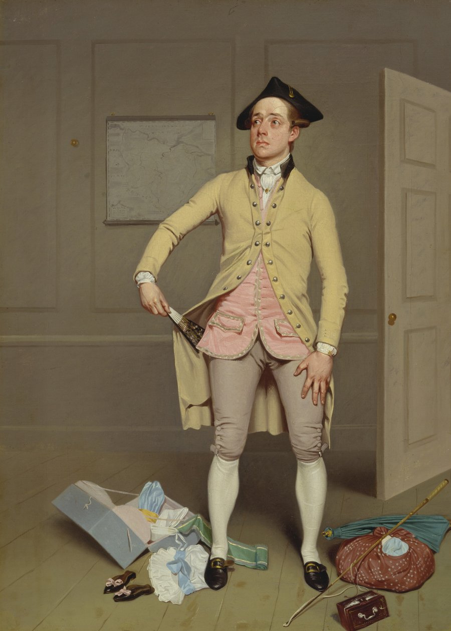 塞缪尔·富特（Samuel Foote）的《加勒特市长》，塞缪尔·托马斯·罗素，约1810-11年（布面油画） 作者 塞缪尔·德·维尔德