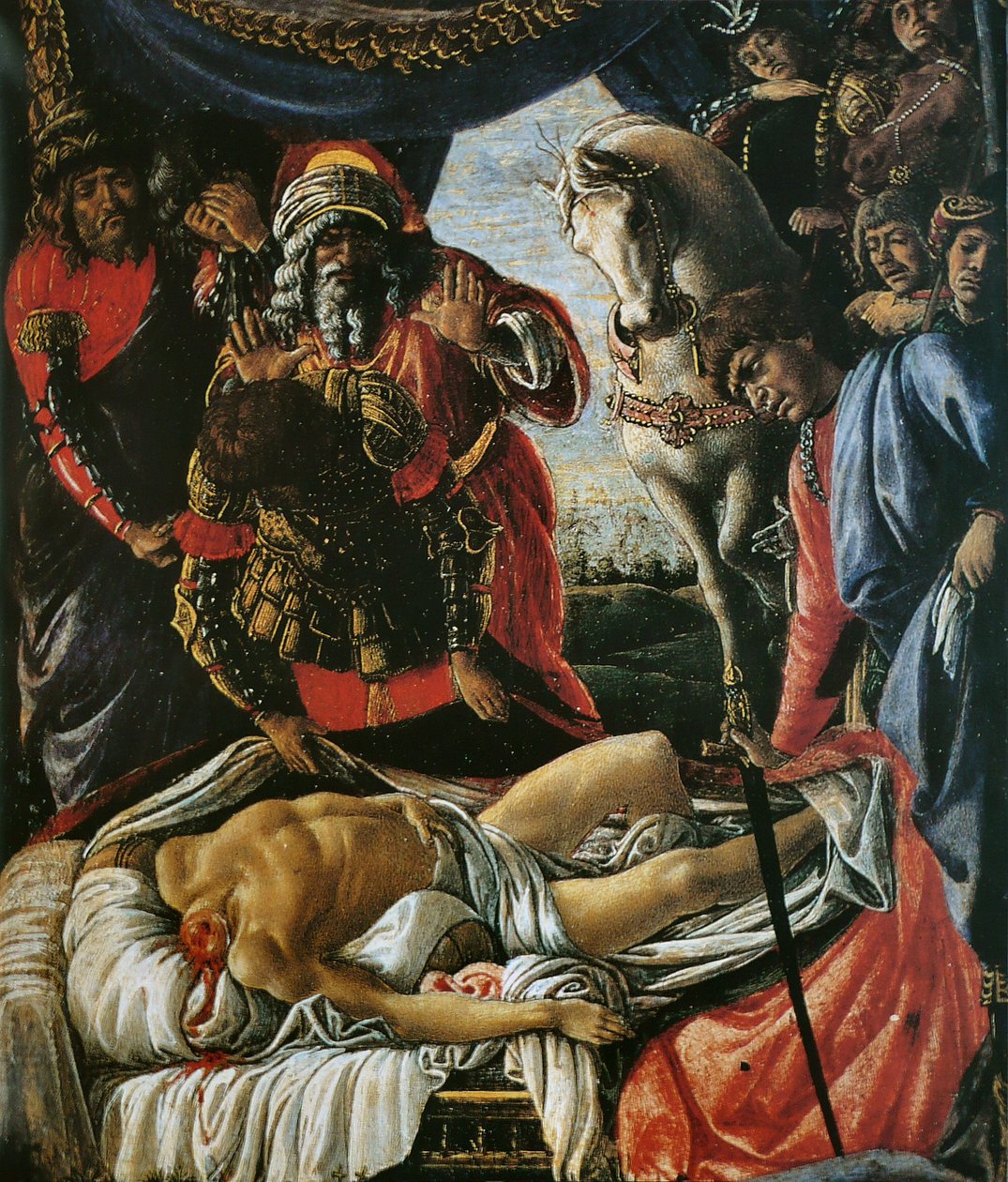 发现Holofernes的尸体 作者 桑德罗·波提切利（Sandro Botticelli）