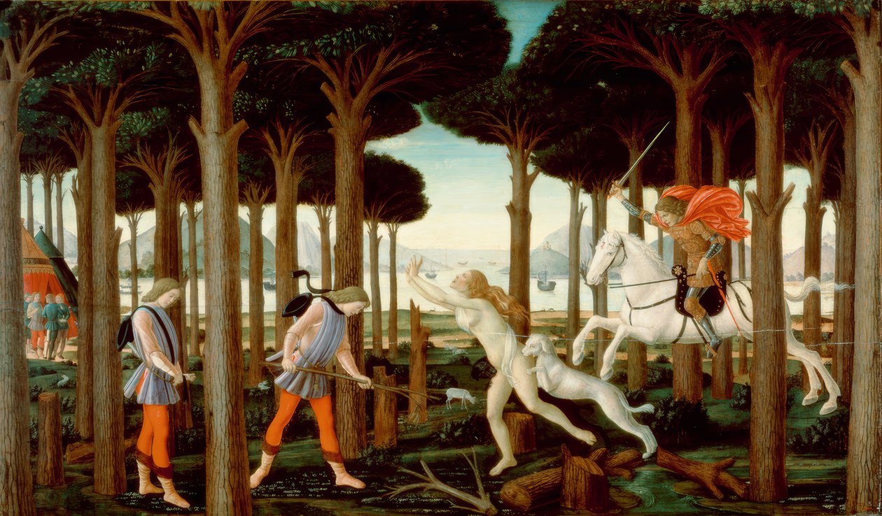 纳斯塔吉奥·德·霍尼斯蒂一世 作者 桑德罗·波提切利（Sandro Botticelli）