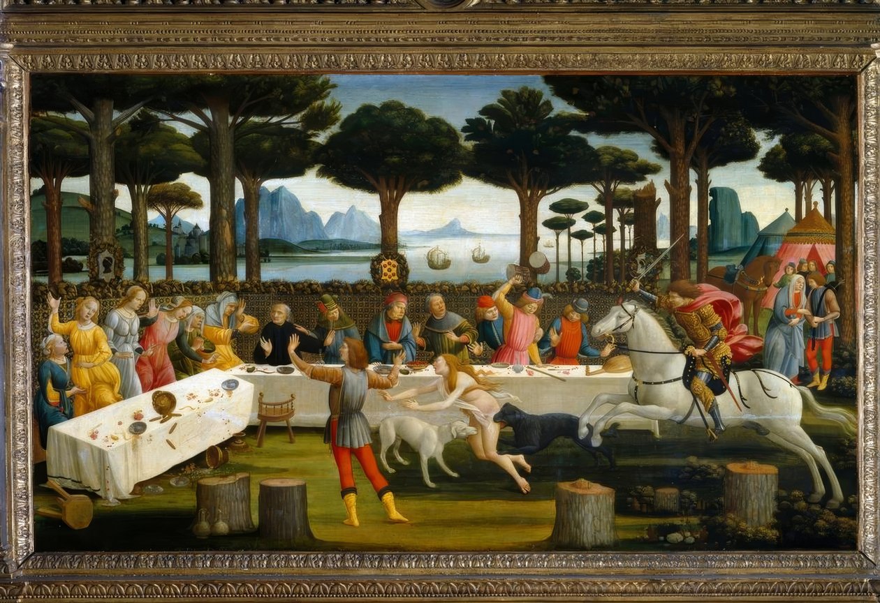 纳斯塔吉奥·德·霍尼斯蒂三世 作者 桑德罗·波提切利（Sandro Botticelli）