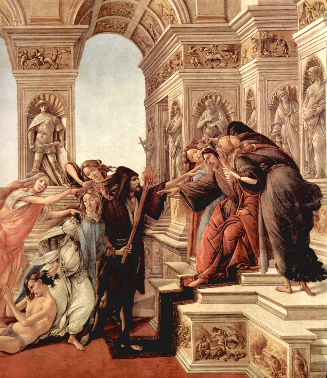 诽谤 作者 桑德罗·波提切利（Sandro Botticelli）