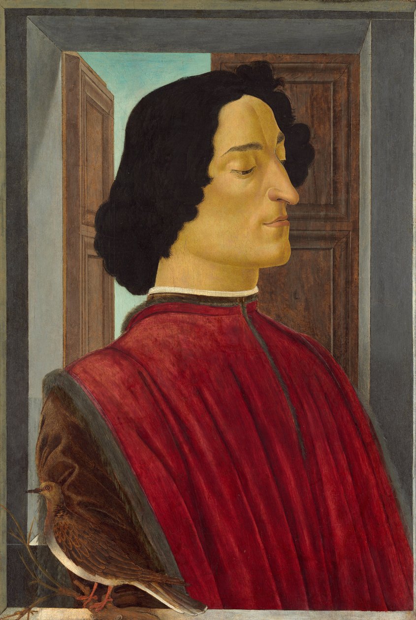 朱利亚诺德梅迪奇 作者 桑德罗·波提切利（Sandro Botticelli）