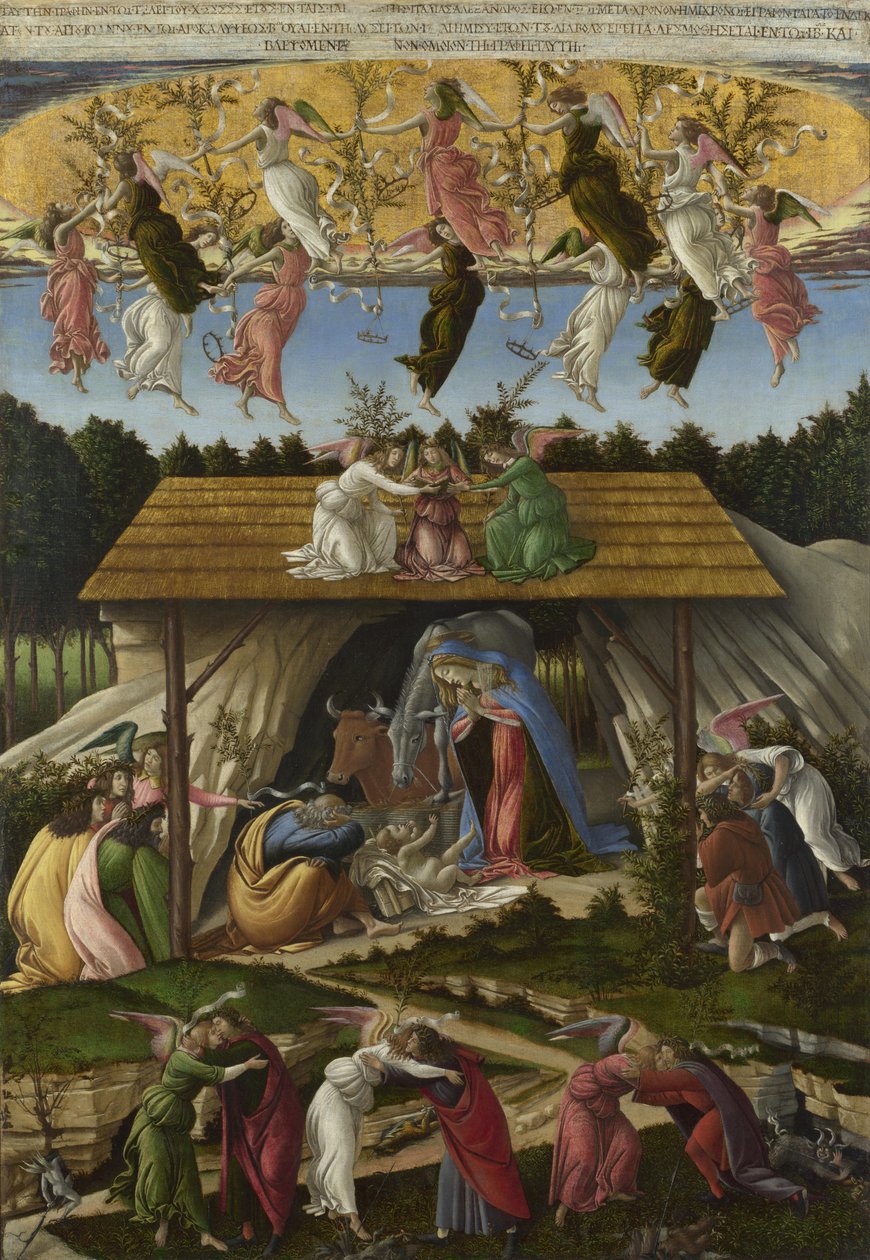 神秘的诞生 作者 桑德罗·波提切利（Sandro Botticelli）