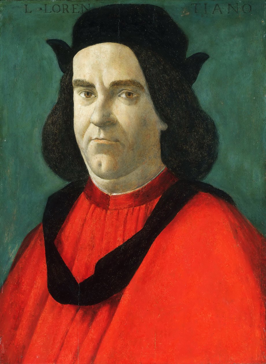 Ser Piero Lorenzi的Lorenzo肖像 作者 桑德罗·波提切利（Sandro Botticelli）