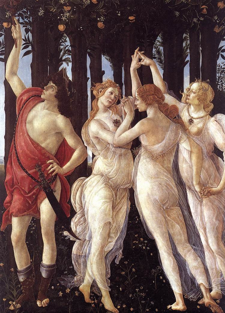 春天 作者 桑德罗·波提切利（Sandro Botticelli）