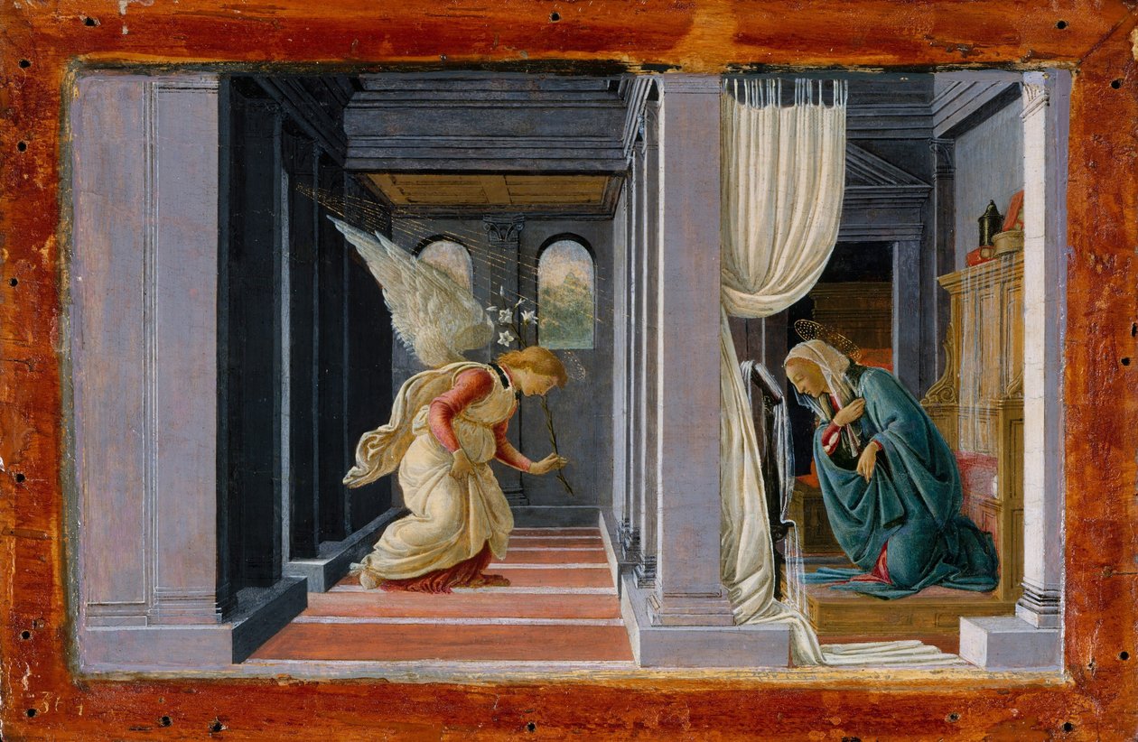 报喜 作者 桑德罗·波提切利（Sandro Botticelli）