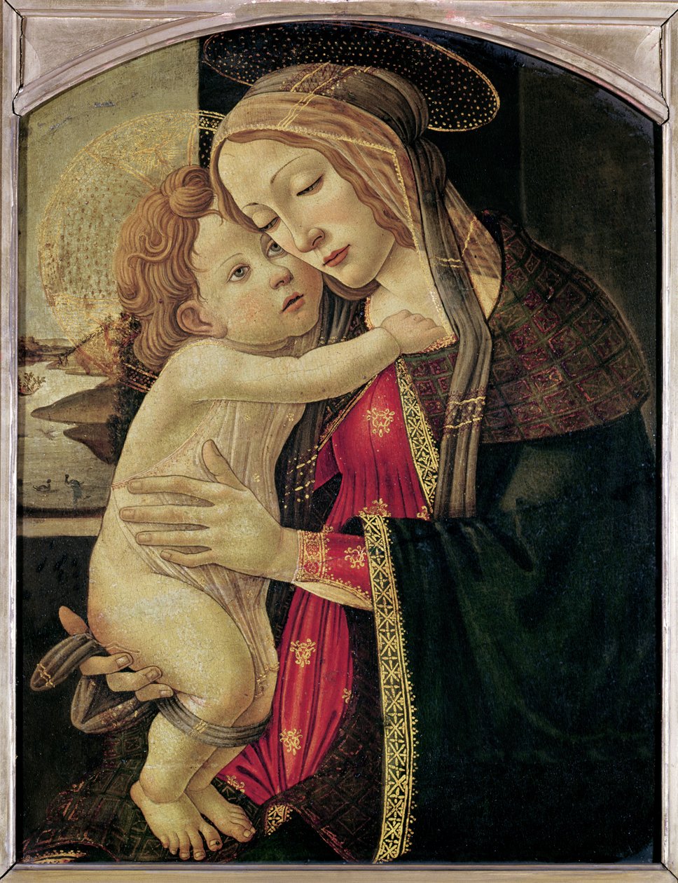 圣母子女，c.1500 作者 桑德罗·波提切利（Sandro Botticelli）