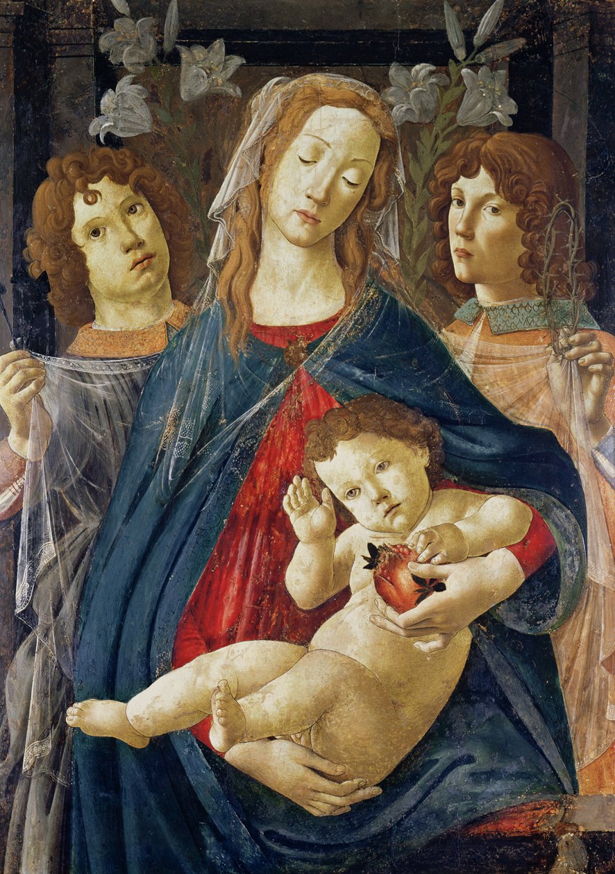 石榴的处女 作者 桑德罗·波提切利（Sandro Botticelli）