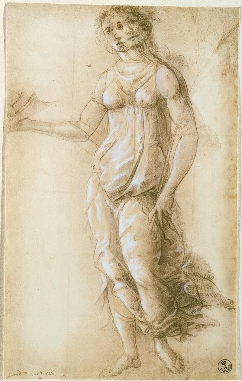 女性寓言人物 作者 桑德罗·波提切利（Sandro Botticelli）