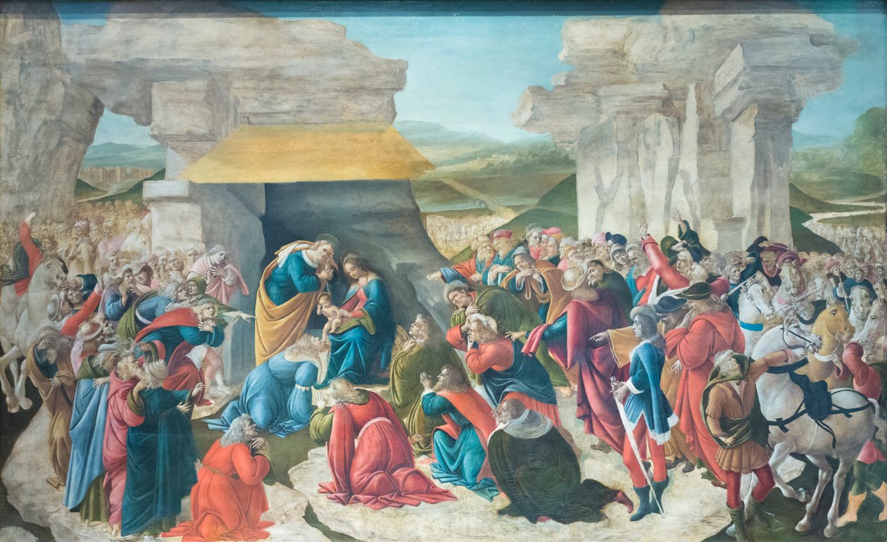 Adoration of the Magi   1460093   zh       chinese Successfully Translated  Original: Murder of the Little Princes, pub. 1890 (colour lithograph) Translat: Murder of the Little Princes, pub. 1890 (colour lithograph) 1425880 zh chinese Successfully Translat 作者 桑德罗·波提切利（Sandro Botticelli）