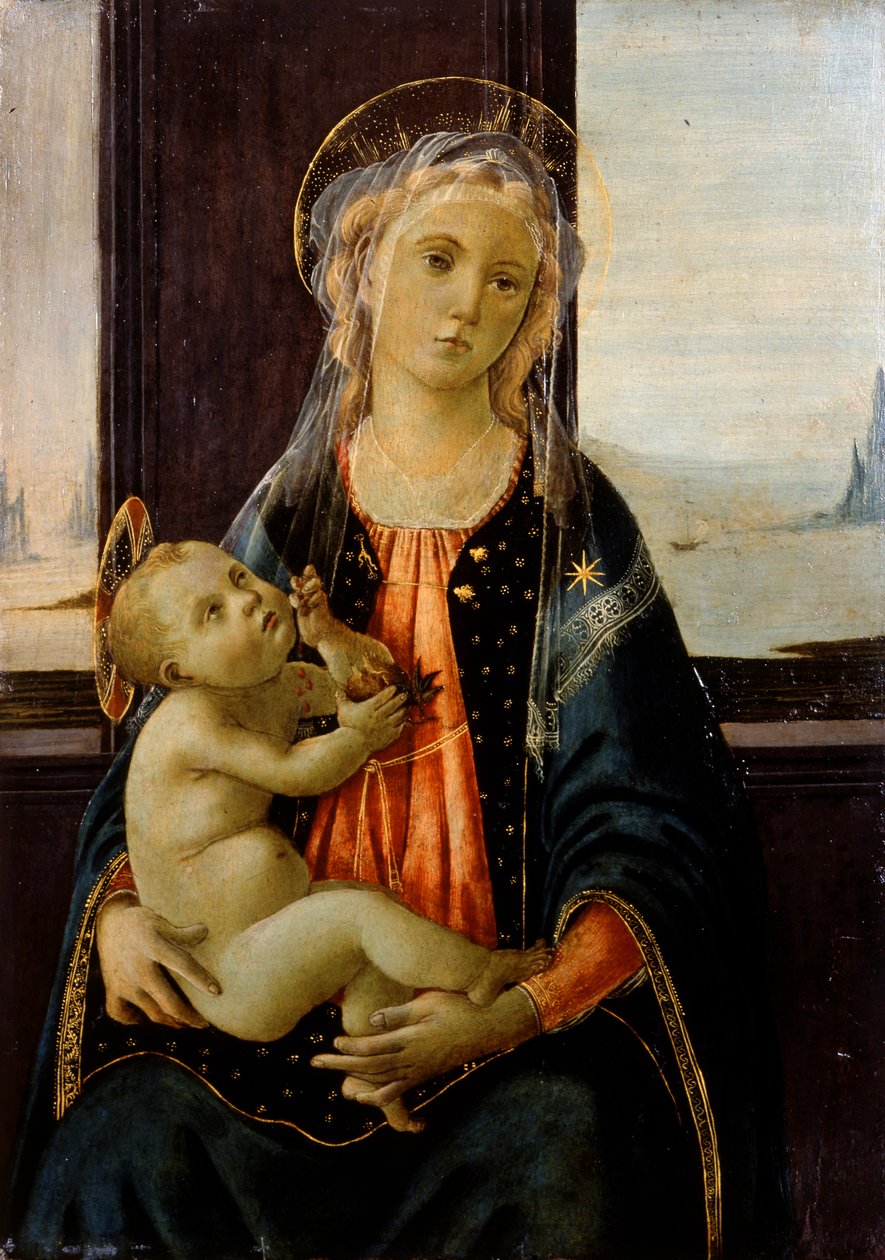 海上圣母 1476年（绘画 作者 桑德罗·波提切利（Sandro Botticelli）