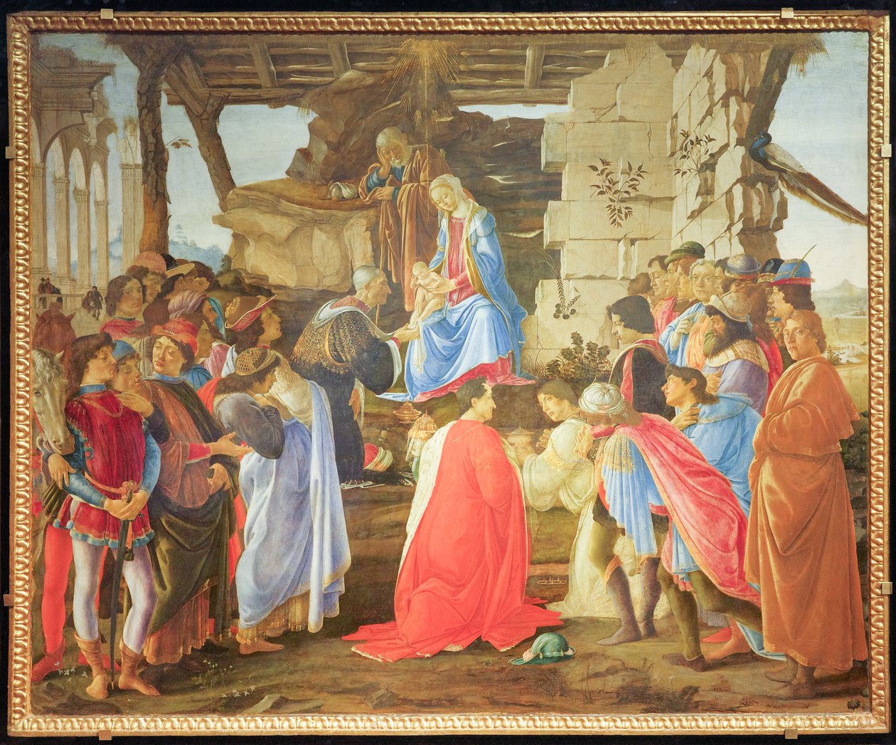 玛吉的崇拜 作者 桑德罗·波提切利（Sandro Botticelli）