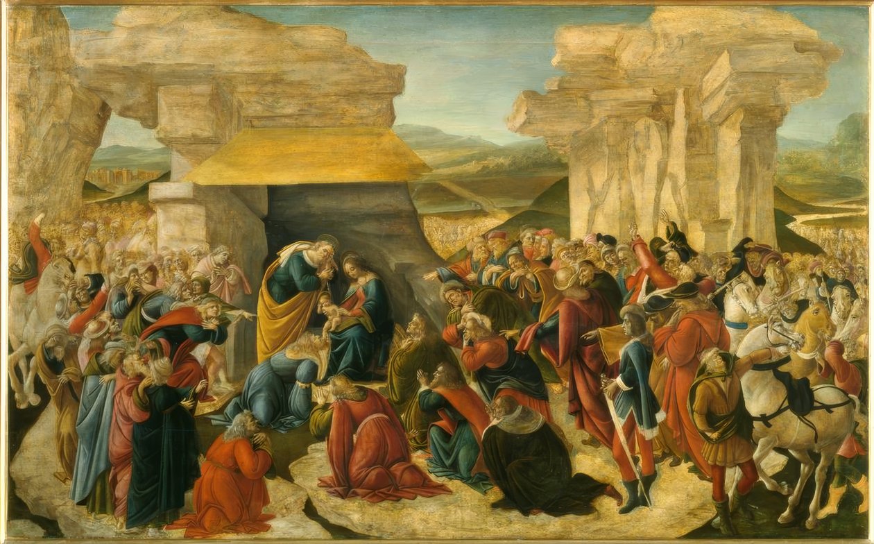 国王的崇拜 作者 桑德罗·波提切利（Sandro Botticelli）