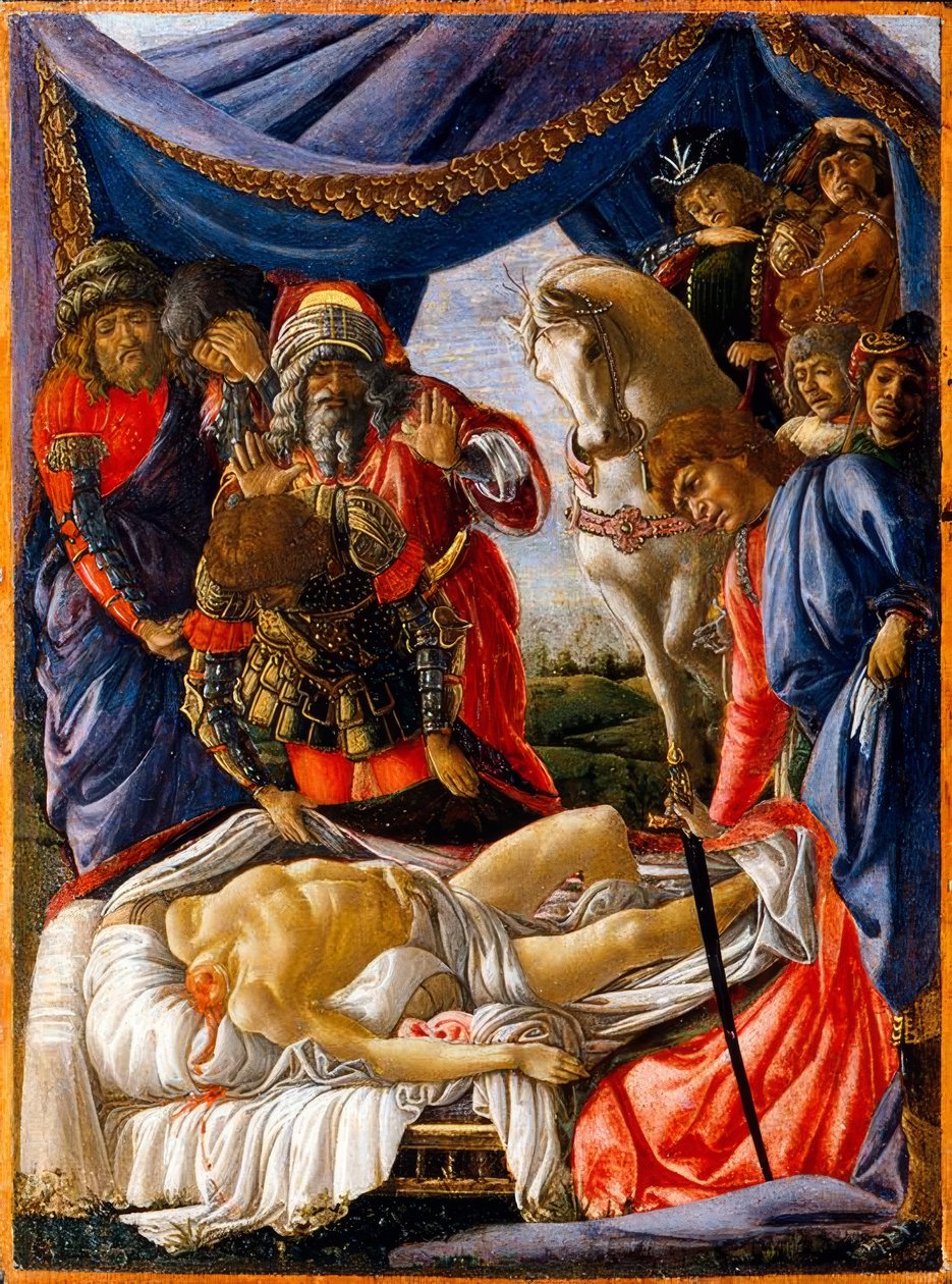 寻找死去的霍洛弗涅斯 作者 桑德罗·波提切利（Sandro Botticelli）
