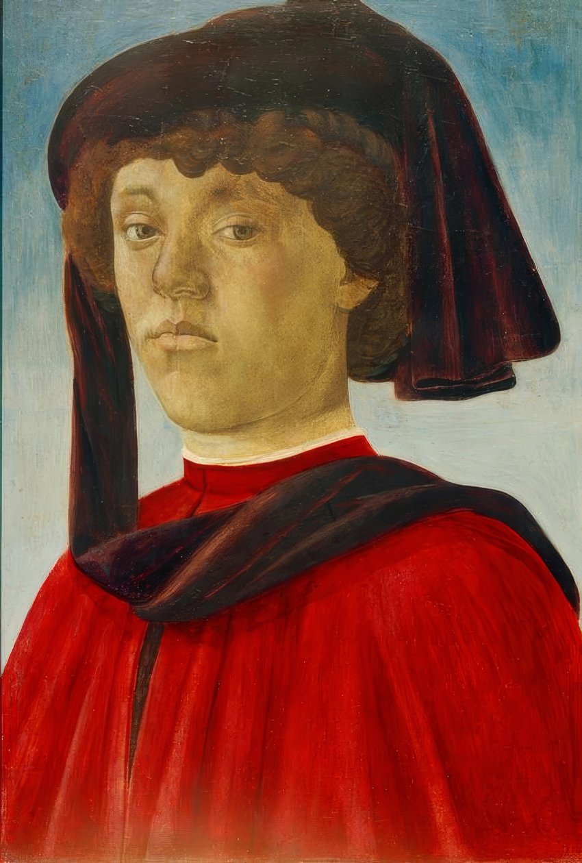 青春的肖像 作者 桑德罗·波提切利（Sandro Botticelli）