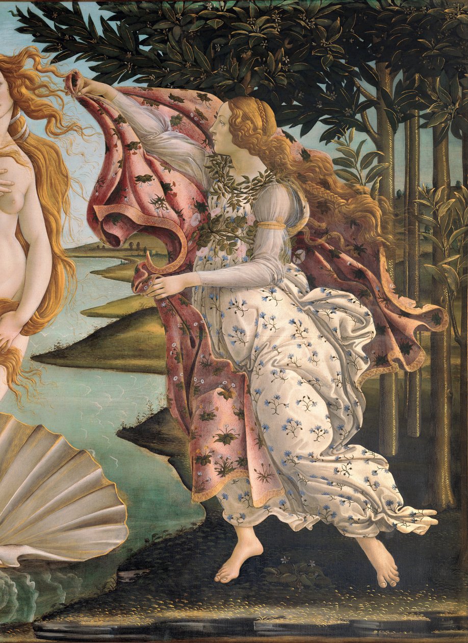 金星的诞生 作者 桑德罗·波提切利（Sandro Botticelli）