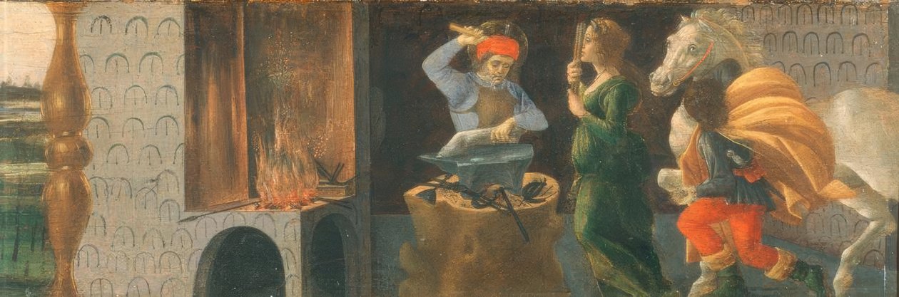 圣埃利古斯的奇迹 作者 桑德罗·波提切利（Sandro Botticelli）