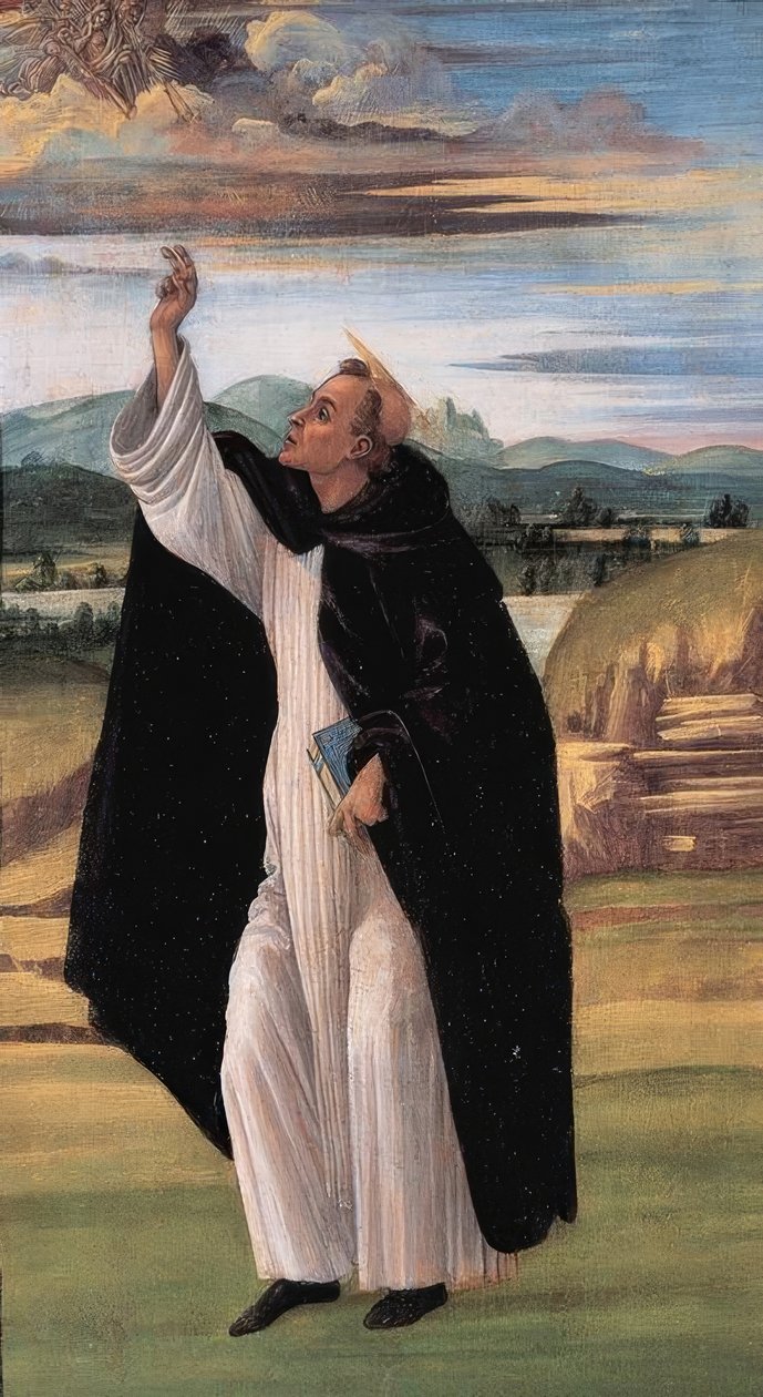 圣多米尼克 作者 桑德罗·波提切利（Sandro Botticelli）