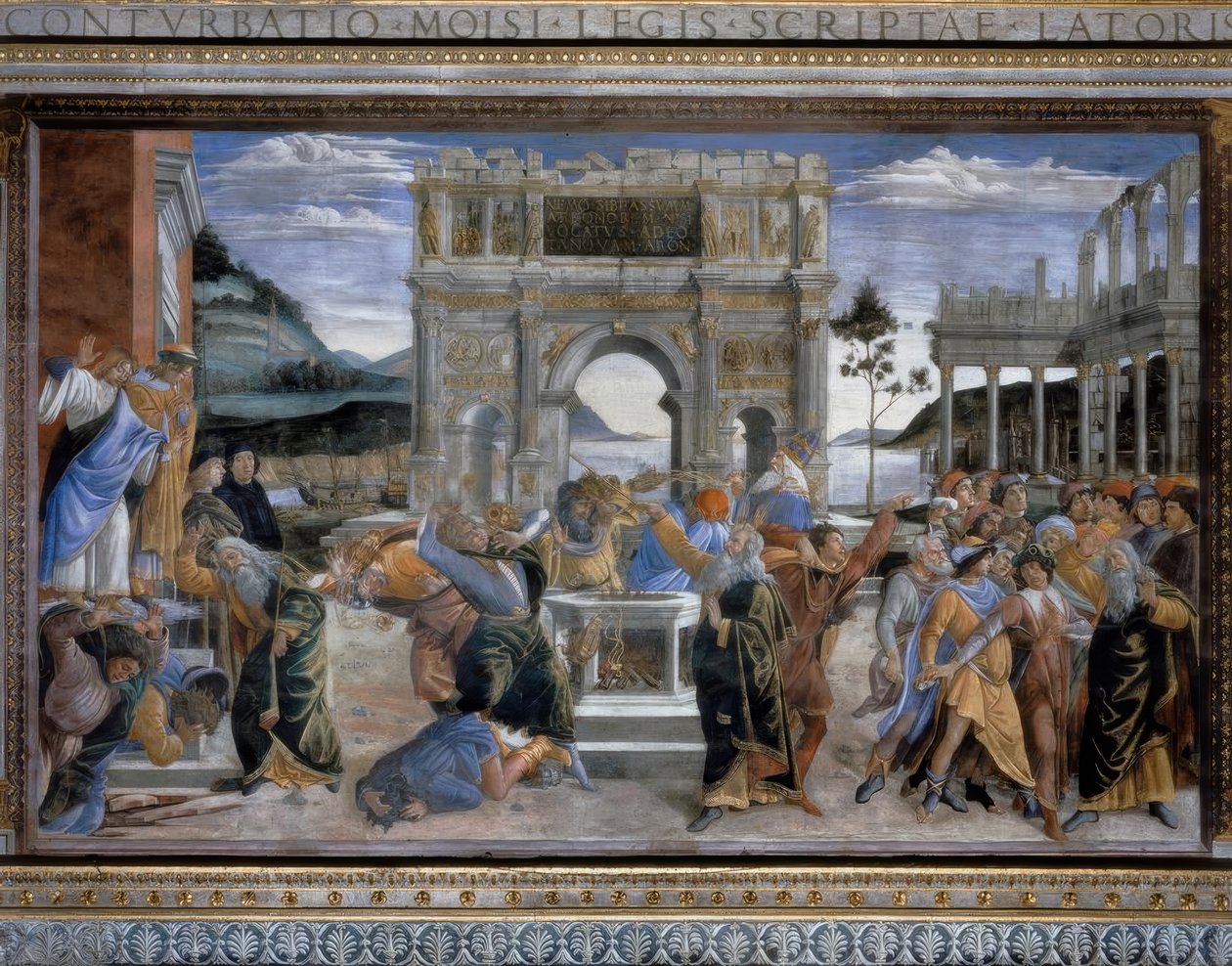腐烂可拉的惩罚 作者 桑德罗·波提切利（Sandro Botticelli）