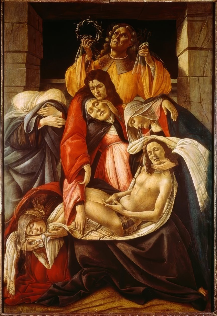 基督的感叹 作者 桑德罗·波提切利（Sandro Botticelli）