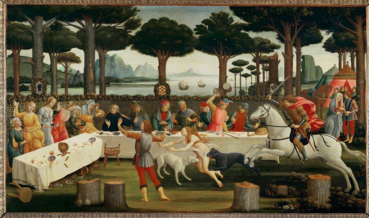 纳斯塔吉奥·德·霍尼斯蒂三世 作者 桑德罗·波提切利（Sandro Botticelli）