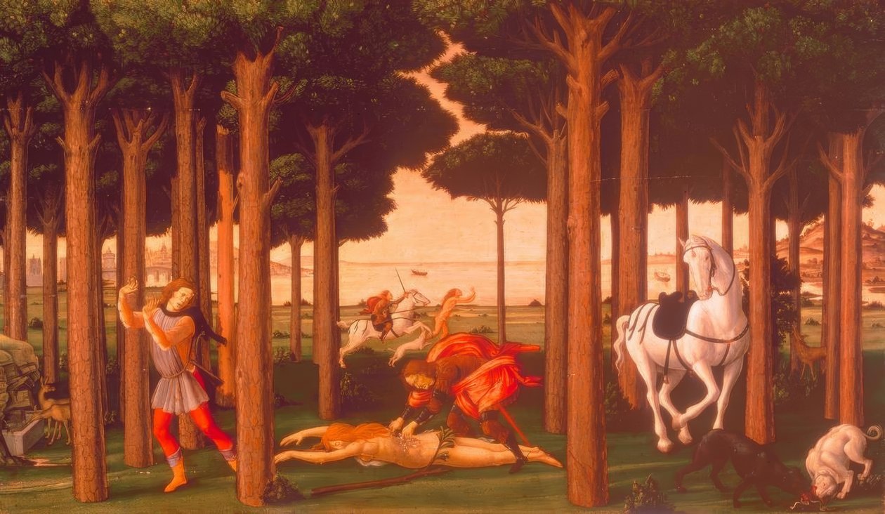 纳斯塔吉奥·德·洪尼斯二世 作者 桑德罗·波提切利（Sandro Botticelli）