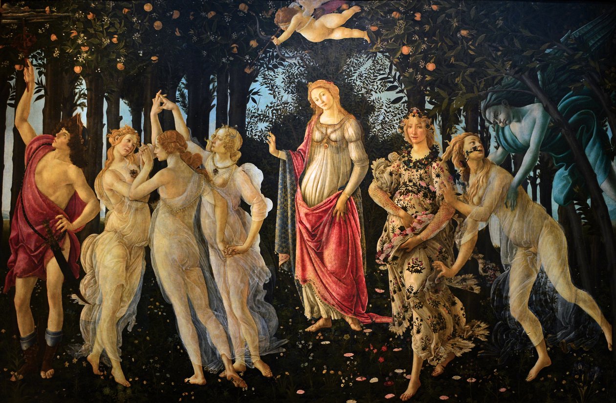 春天 作者 桑德罗·波提切利（Sandro Botticelli）