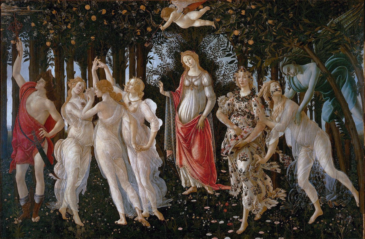 弹簧 作者 桑德罗·波提切利（Sandro Botticelli）