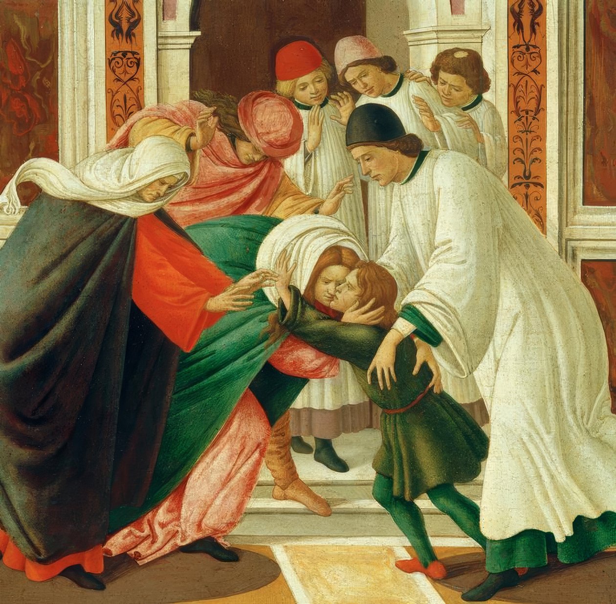 生活和奇迹d。 HL。 Zenobius（死者的觉醒） 作者 桑德罗·波提切利（Sandro Botticelli）