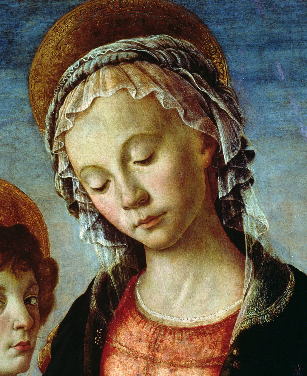 麦当娜和儿童细节44356 作者 桑德罗·波提切利（Sandro Botticelli）