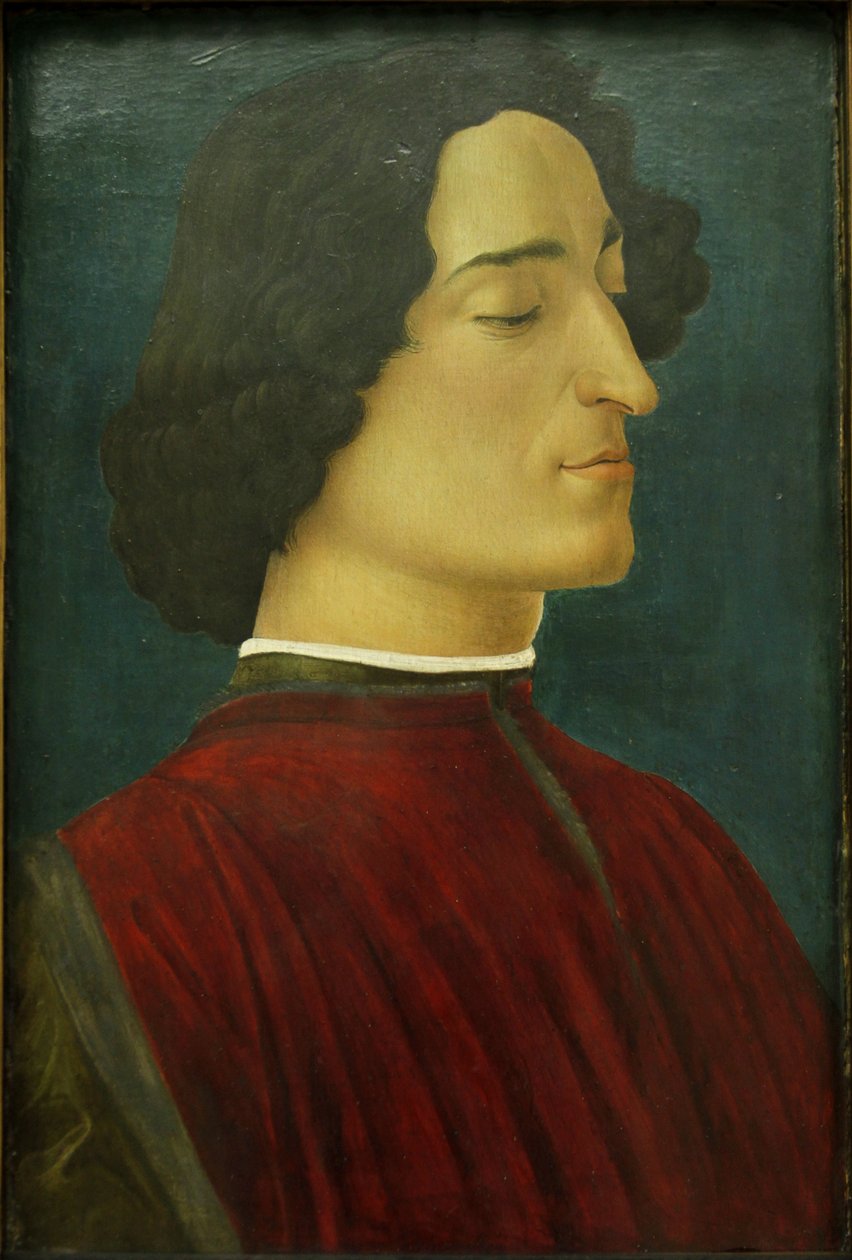 朱利亚诺-美第奇肖像 作者 桑德罗·波提切利（Sandro Botticelli）